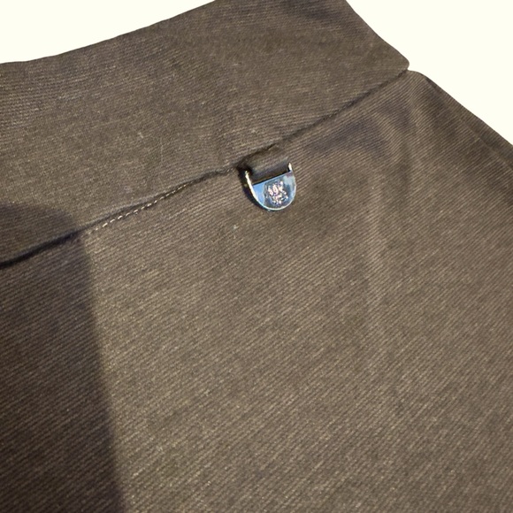 NY&Co New York and Company Medium Brown Pull On Wide Leg Trouser Dress Pants - Picture 3 of 6